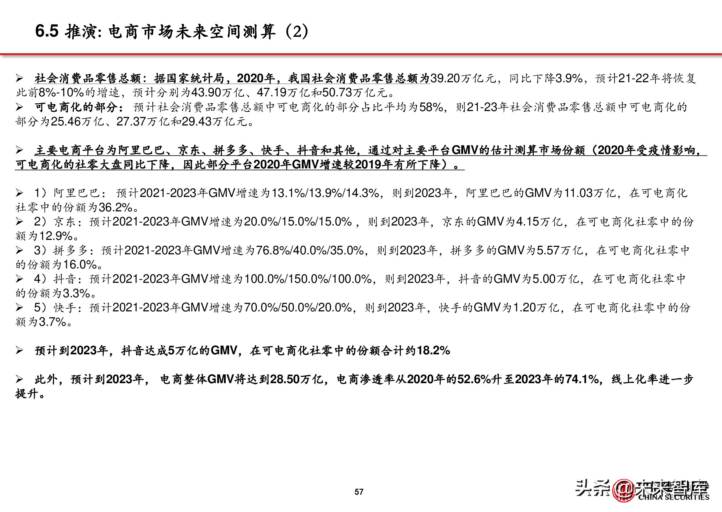 电商行业深度报告：抖音电商万亿将至，关注三条主线